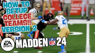 (UPDATED) Madden 24 College Football Mod Tutorial