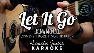 Let It Go "Frozen" by Idina Menzel (Lyrics) | Acoustic Guitar Karaoke | TZ Audio Stellar X3