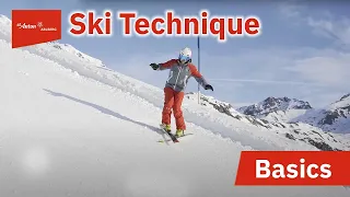 Ski Technique Demonstration | The basics of skiing