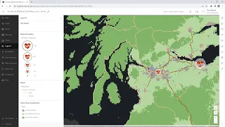 Share a web map in ArcGIS Pro