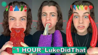 *1 HOUR* LukeDidThat *Spicy Food Challenge* TikToks 2023 | New LukeDidThat TikTok Compilations