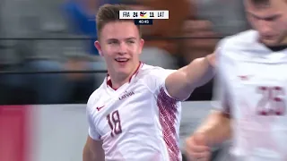 Serafimovičs debut goal for Latvian national team