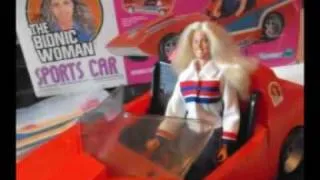 The Bionic Woman  - Sports Car & Carriage House - rare Toys 1977