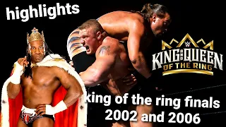 2002 and 2006 KING OF THE RING FINALS highlights!!!!!!!!