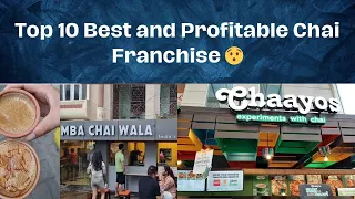 Top 10 Best Chai Franchise in India: Investment Cost | Profit Margin | Application Guide