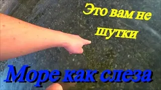 Вода очень чистая на Азовском море/ Юрьевка сегодня