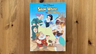 Ash reads Walt Disney’s Snow White and the Seven Dwarfs by Lisa Ann Marsoli