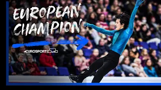 Adam Siao Him Fa Produces Dominant Display to Claim First Figure Skating European Title | Eurosport