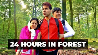 LIVING IN FOREST FOR 24 HOURS | Rimorav Vlogs