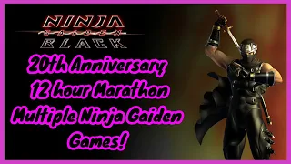 Happy 20th Birthday Ninja Gaiden 2004 - 12 Hour Ninja Gaiden Game Marathon