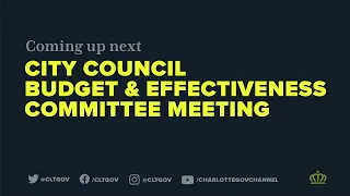 Budget & Effectiveness Committee - June 17, 2021