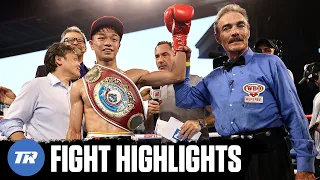 Junto Nakatani Breaks Angel Acosta Nose, Retains Title | FIGHT HIGHLIGHTS