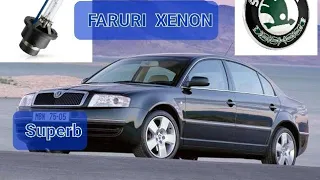 FAR XENON nu functioneaza, Skoda Superb I , Vw Passat,  cum diagnosticam si reparam problema #xenon