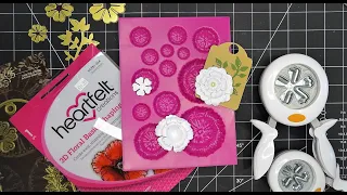 Heartfelt Creations 3D Floral Basics Shaping Mold Review Tutorial! Shaping Different Flowers Fast!