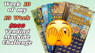 Week 10 of 13 Week Challenge Buying $200 from Vending Machine