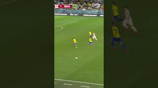 Gol de empate da Croácia contra o Brasil