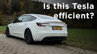 How Efficient is the NEW Tesla Model 3 Highland (SR)? A Real Range Test!