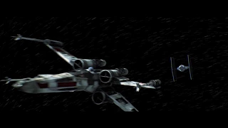 Element 3D X-Wings vs Tie Fighters Test Animation (Incomplete)