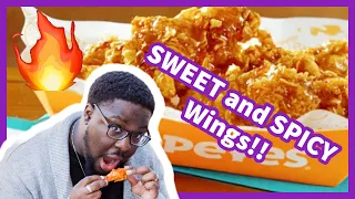 Popeyes NEW Sweet & Spicy Wings!