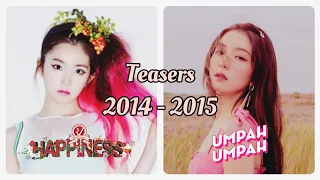 RED VELVET TEASERS 2014-2019