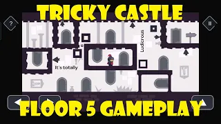 Tricky Castle  Floor 5 (Level 41 - 50), Bats and Stars Gameplay.