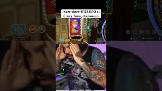 Joker vince €125.000 al Crazy Time | #casino #twitch #viral #joker