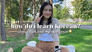 how do i learn Korean? | useful tips and my experience🌟