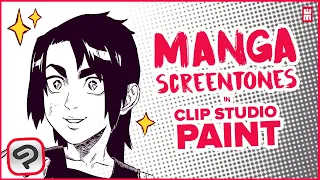 Screentone YOUR Manga like Pro Mangaka in CLIP STUDIO PAINT