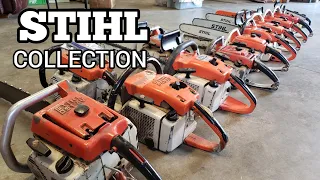 A look at my Vintage Stihl collection!