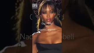 Gigi Hadid VS Naomi Campbell Hair Flip ✨ #gigihadid #naomicampbell #hairflip #runway