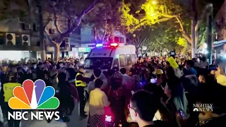 Police In China Cracking Down On ‘Zero-Covid’ Protests