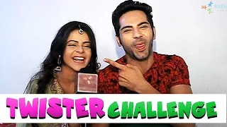 Ankit Bathla and Jigyasa Singh take up the Twister Challenge