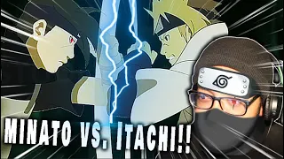 Minato vs Itachi - Naruto FAN ANIMATION (4K) *REACTION*