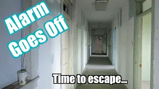 Set Off Alarms in Abandoned College Building