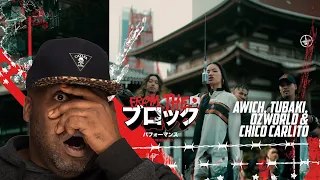 Awich, tubaki, OZworld & CHICO CARLITO   RASEN in OKINAWA  From The Block Performance 🎙️Tokyo