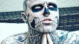 УМЕР ЗОМБИ БОЙ РИК ДЖЕНЕСТ/zombie boy rick genest dead