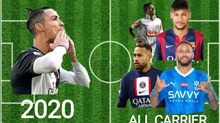 2020 Ronaldo vs All Carrier Neymar