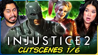 INJUSTICE 2 CUTSCENES (Part 1/6) REACTION!