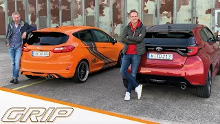 Krawallbüchsen: Toyota GR Yaris vs. Ford Fiesta ST Wolf Racing I GRIP