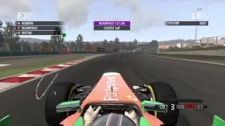 F1 2011 (PS3) | Career Mode | Season 1 | Race 11 | Hungary