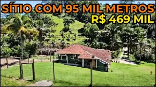 SÍTIO R$ 469 MIL 95 MIL METROS IMÓVEL RURAL COM ESPAÇO DE PISCINA E MUITO VERDE PEDRO DE TOLEDO SP