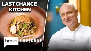 Can The Chefs Turn 5 Ingredients Into a Winning Dish? | Last Chance Kitchen (S21 E8) | Bravo