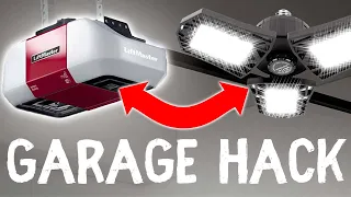 Garage Door Opener - ADJUSTABLE LED LIGHT HACK 💡💡💡