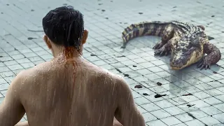 HOMEM fica PRESO com um CROCODILO em uma piscina por 7 dias, e precisa lutar pela sua VIDA! - Recap