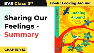 Class 3 EVS Chapter 13 | Sharing Our Feelings - Summary