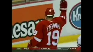 Steve Yzerman's Last Goal at The Joe - 3/31/06