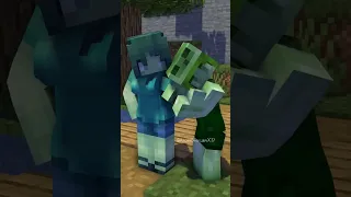 jealousy of ender girl minecraft animation#shorts #viral