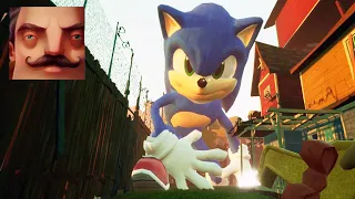 Hello Neighbor - Big Sonic the Hedgehog ACT 2 Gameplay Walkthrough