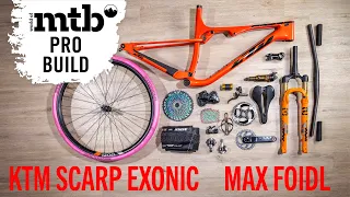 KTM Scarp Exonic I Carbon Cross Country Pro Bike Build I Max Foidl KTM Factory MTB Team 29" Racebike