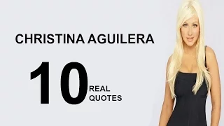 Christina Aguilera 10 Real Life Quotes on Success | Inspiring | Motivational Quotes